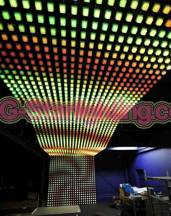 LED digital curtain wall display screen