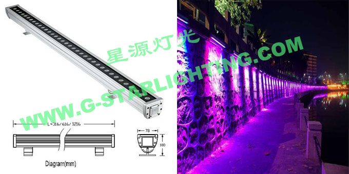 36LED洗墙灯