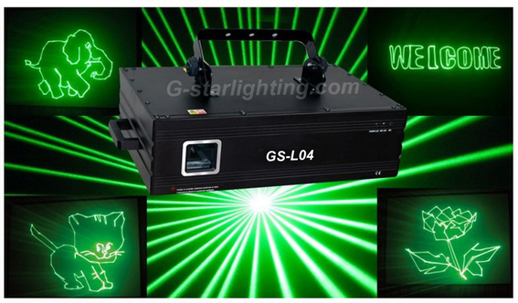 Falling star laser light