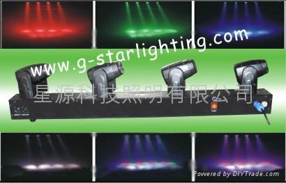 4 head led beam moving head light