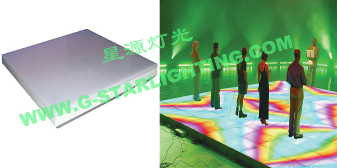 Led flash dance floor