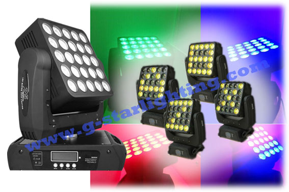 25leds Matrix Moving head light