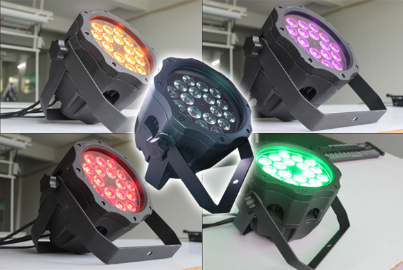 6in1 Led Par 18x18w