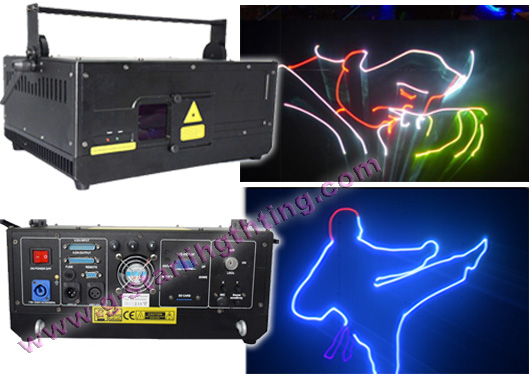 Pure diode RGB3000 laser light