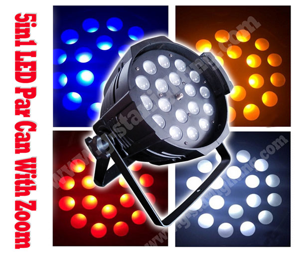 18*10W(5in1) LED PAR WITH ZOOM