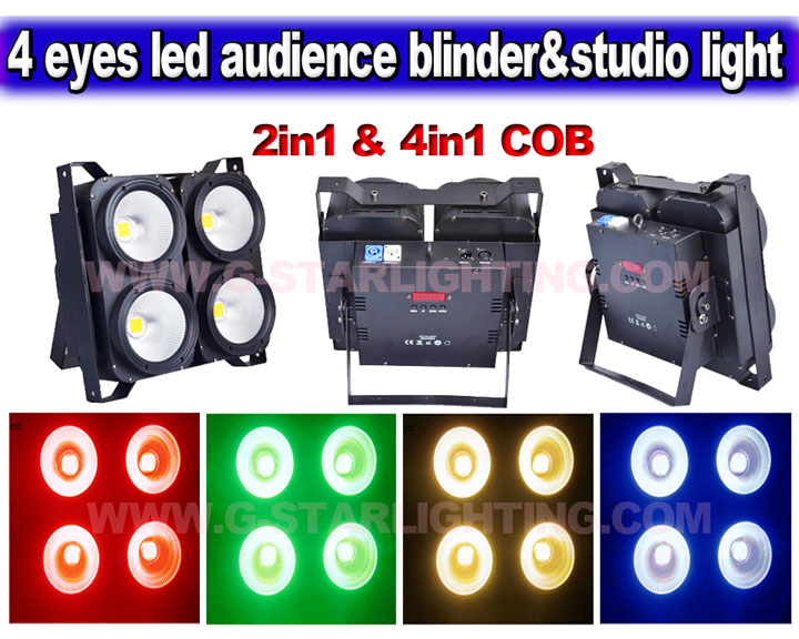 4*100w Led audience blinder light