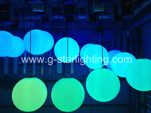 colorful led lifting ball light