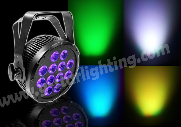 12*12w  Waterproof flat led par can