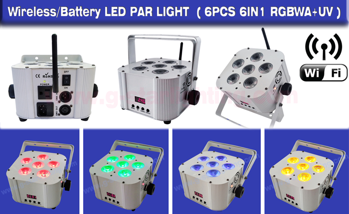 Wireless &Battery LED PAR LIGHT