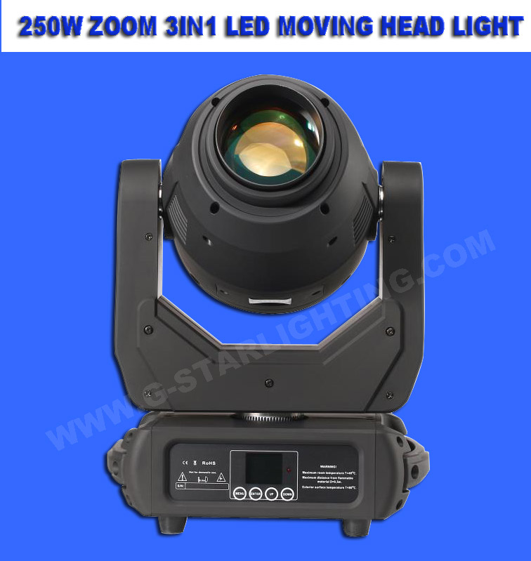 250W  3in1 LED Moving Head Light